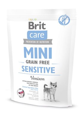 Brit Care Mini Grain Free Sensitive with Venison, 0,4кг 170777/0176 фото