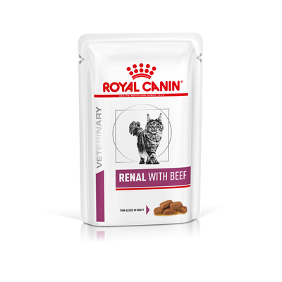 Royal Canin Renal Feline with Beef Pouches 40310010 фото