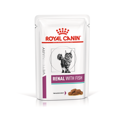 Royal Canin Renal Feline with Fish Pouches 40670019 фото
