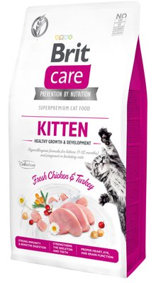 Brit Care Cat Grain Free Kitten Healthy Growth & Development, 2кг 171278/0679 фото