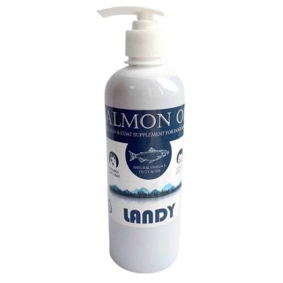 Landy Salmon Oil - Лососева олія для собак та котів, 500мл 65332 фото