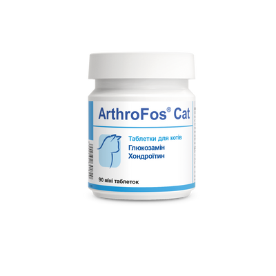 Вітаміни Dolfos ArthroFos Cat - Хондропротектор для котів, 90 табл 192-90 фото