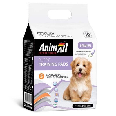 AnimAll Puppy Traning Pad - Пелюшки з ароматом Лаванди для цуценят та собак 147962 фото