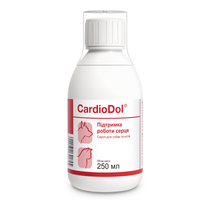 Вітаміни Dolfos CardioDol - для Серця котів та собак, 250мл 1216-25 фото