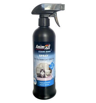 Спрей AnimAll Clean Home - для очищення кошачіх туалетів, 500мл 163086 фото