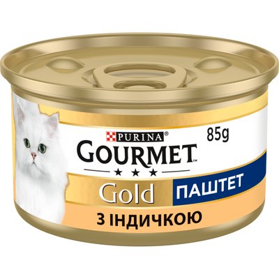 Gourmet Gold паштет з Індичкою, 85г 38099 фото