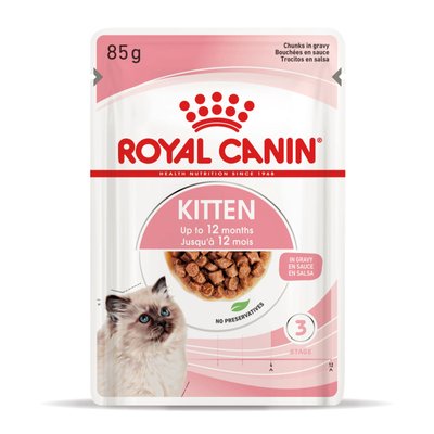 Royal Canin Kitten Instinctive in Gravy, 85г 4058001 фото