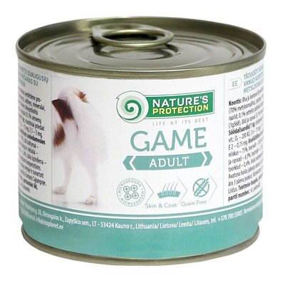 Nature's Protection Dog Adult Game, 200г KIK45092 фото