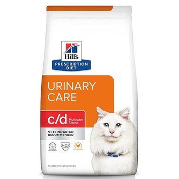 Hill's PD Feline C/D Urinary Stress - профілактика СКХ, зниження стресу,  0,4кг 605981 фото