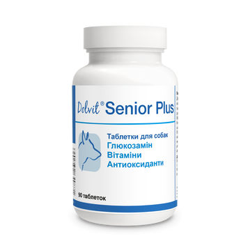 Dolfos Senior Plus - Комплексні вітаміні для собак похилого віку, 90 табл 5897-90 фото
