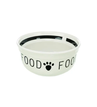 Trixie Ceramic Bowl Food - Миска керамічна, колір: Біло-Чорний, об'єм: 250мл TX-24413 фото