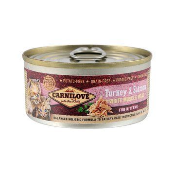 Carnilove Turkey & Salmon for Kittens, 100г 100559/111280/8950 фото