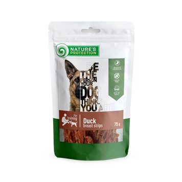 Nature's Protection Dog Snack Duck Breast Strips, 75г SNK46105 фото