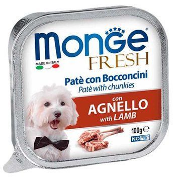 MonGe Fresh Dog with Lamb, 100г 70013055 фото