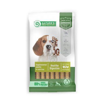 Nature's Protection Dog Snack Healthy Digestion with Poultry, 110г KIKNPSP47241 фото