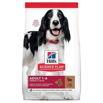 Hill's SP Canine Adult Medium Breed Lamb & Rice на Вагу 607653_1 фото