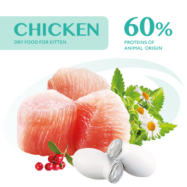 Optimeal Kittens with Chicken, 0,7кг 36470 фото
