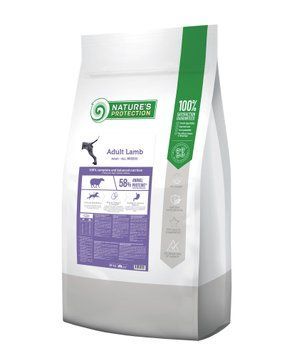 Nature's Protection Dog Adult Lamb, 18кг NPB46030 фото