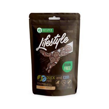 Nature's Protection Lifestyle Dog Snack Duck and Cod rolls, 75г SNK46129 фото