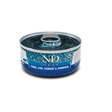 Farmina Ocean Cat Tuna, Cod & Shrimp - Шматочки з тунцем, тріскою та креветкою в соусі, 70г 179461 фото