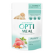 Optimeal Шматочки з Індичкою та Морквою у соусі для цуценят, 100г 36961 фото 1