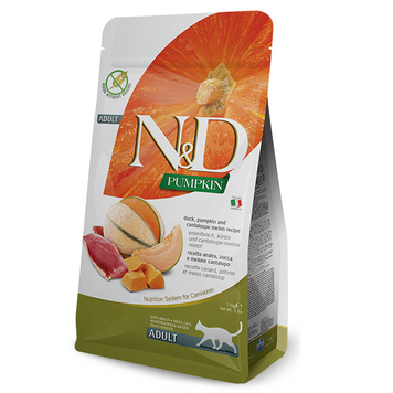 Farmina N&D Cat Grain Free Duck, Pumpkin, Cantalupe 168804 фото