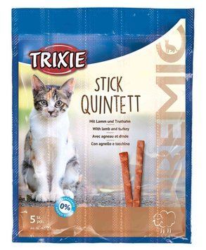 Trixie Premio Stick Quintett - Палички з Ягням та Індичкою для котів TX-42723 фото