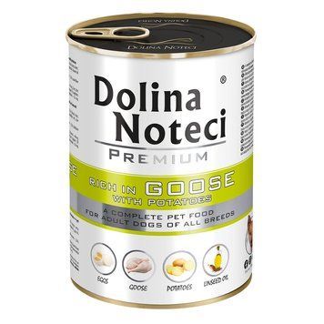 Dolina Noteci Premium Cans Dog rich in Goose and Potatoes, 400г DN 400 (786) фото
