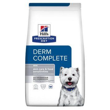 Hill's PD Canine DermComplete Mini - при харчової алергії або атопичному дерматиті, 1кг 606429 фото