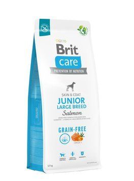 Brit Care Grain Free Junior Large Breed Salmon, 12кг 172201 фото