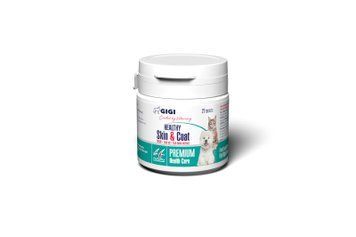 Вітаміни GiGi Healthy Skin&Coat для профілактики дерматитів та покращення стану шкіри і шерсті у ваших улюбленців. Обирай здоров&rsquo;я &ndash; замовляй зараз!