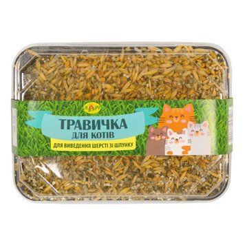 Трава Лорі в контейнері для котів, 60г 3в002 фото