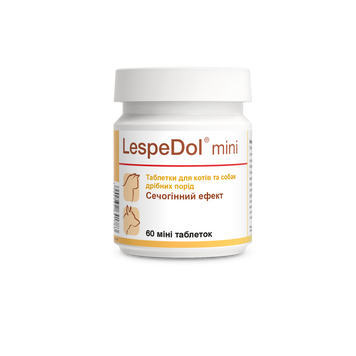 Dolfos LespeDol Mini - Сечогінне для малих собак та котів, 60 табл 1086-60 фото
