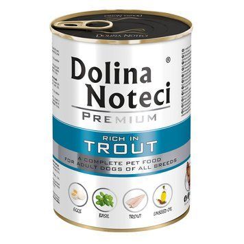 Dolina Noteci Premium Cans Dog rich in Trout, 400г DN 400 (809) фото