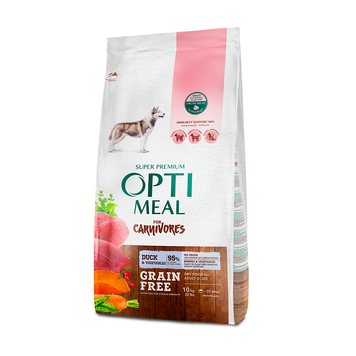 Optimeal Dog Adult Grain Free Duck & Vegetables, 1,5кг 90587 фото