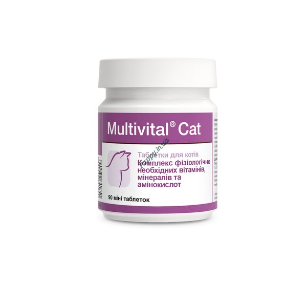 Вітаміни Dolfos Multivital Cat - комплексні Вітаміни для котів по Штучно 190-90_1 фото