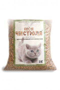 Наповнювач Моя Чистюля дерев'яний, 3кг 2000981274498 фото