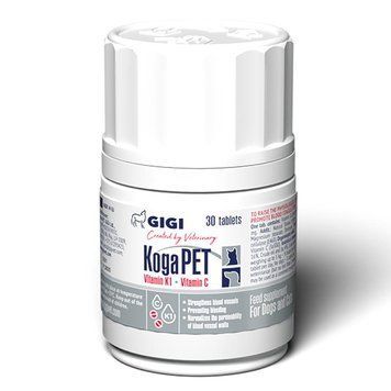 Вітамінний комплекс GiGi KogaPet для підтримки рівня вітаміну K1 у собак і котів. Замовляй зараз для здоров&rsquo;я свого улюбленця!