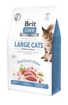 Brit Care Cat Grain Free Large Cats Power & Vitality, 0,4кг 171311/0921 фото