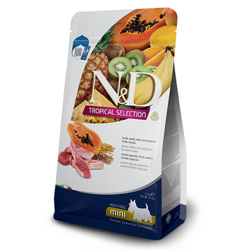 Farmina N&D Dog Low Grain Tropical Selection Mini Lamb and Fruits 177881 фото