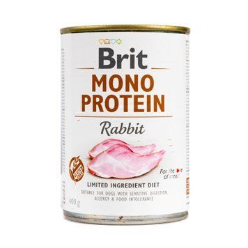Brit Care Dog Monoprotein Rabbit Cans, 400г 100835/100061/9797 фото