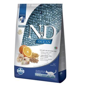 Farmina N&D Cat Low Grain Ocean Cod and Orange на Вагу 160738_1 фото