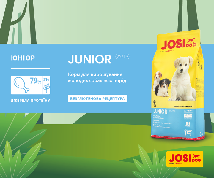 Josera JosiDog Junior, 18кг 50007084 фото
