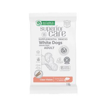 Nature's Protection Superior Care White Dog Snack Clear Vision Salmon, 110г KIKNPSC47201 фото