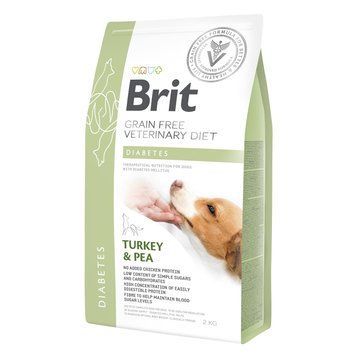 Brit VD Diabetes Dog, 2кг 170943/8103 фото