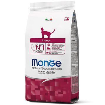 Monge Cat Adult Indoor Chicken, 0,4кг 70005104 фото