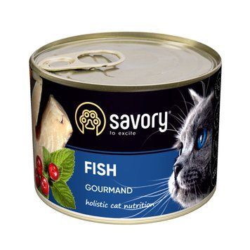 Savory Cat Fish Pate Cans, 200г 30648 фото