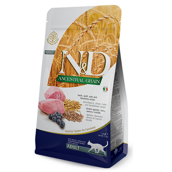 Farmina N&D Cat Low Grain Lamb and Blueberry 156430 фото