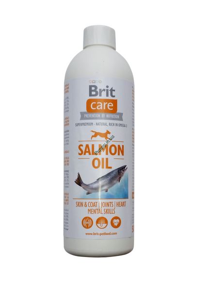 Brit Care Salmon Oil - Лососева олія для собак, 500мл 101116/2851 фото