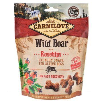 Carnilove Dog Crunchy Snack з Дикий Кабаном та Шипшиною для собак, 200г 100407/7298 фото